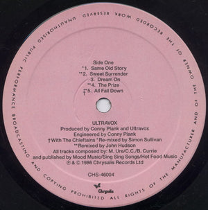 Ultravox - U-Vox - 1986
