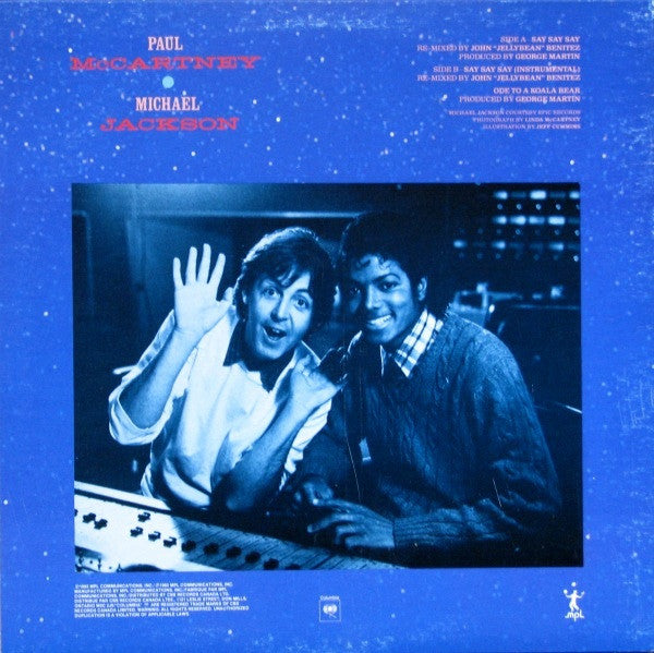 Paul McCartney And Michael Jackson - Say Say Say - 1983