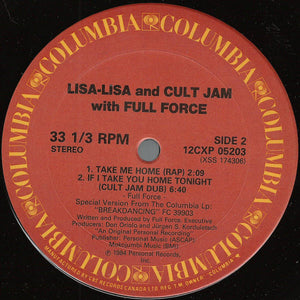 Lisa Lisa & Cult Jam with Full Force - I Wonder If I Take You Home - 1984