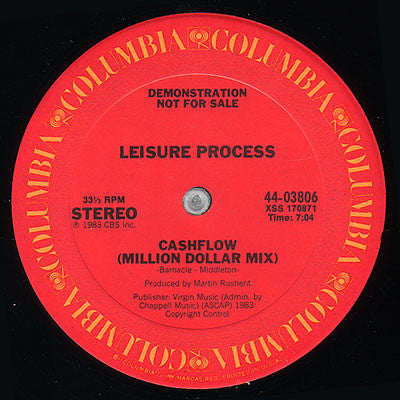Leisure Process - Cashflow (Million Dollar Mix) - 1983