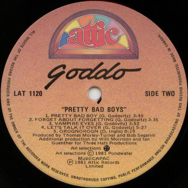 Goddo - Pretty Bad Boys - 1981