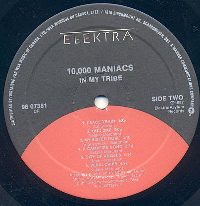 10,000 Maniacs - In My Tribe - 1987
