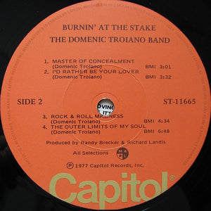 The Domenic Troiano Band - Burnin' At The Stake