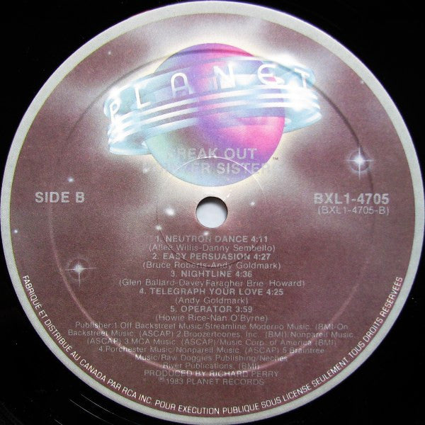 Pointer Sisters - Break Out - 1983