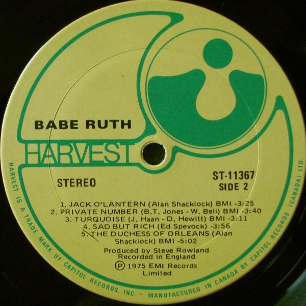 Babe Ruth - Babe Ruth - 1975