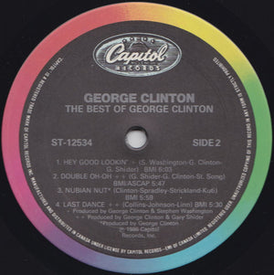 George Clinton - The Best Of George Clinton - 1986