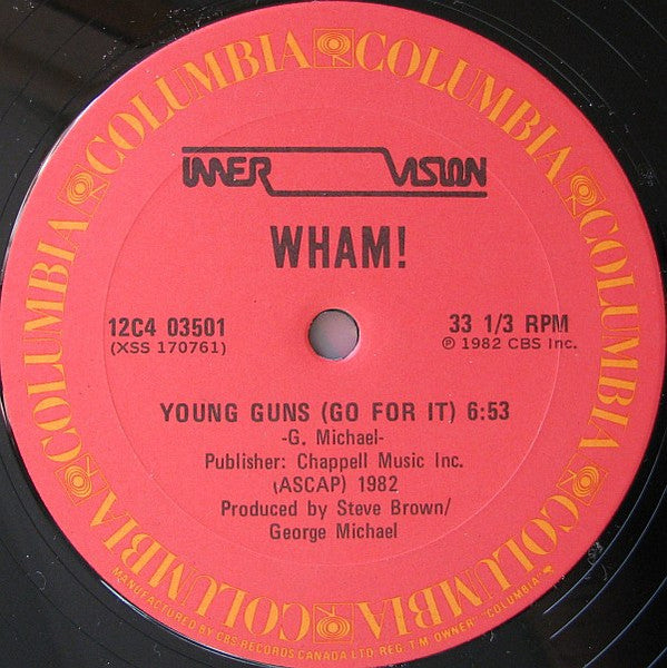 Wham! - Young Guns (Go For It)