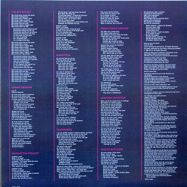 Rush - Power Windows - 1985