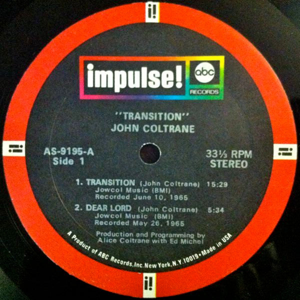 John Coltrane - Transition