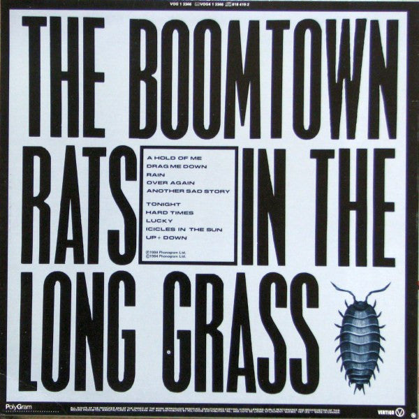 Boomtown Rats, The - In The Long Grass - 1984