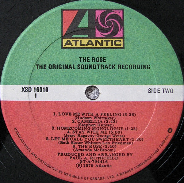 Bette Midler - The Rose - The Original Soundtrack Recording