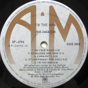 Joe Jackson - I'm The Man - 1979