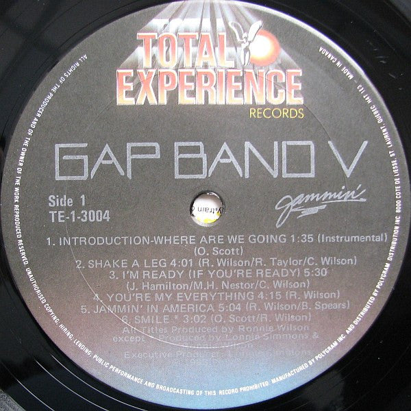 Gap Band, The - Gap Band V - Jammin' - 1983