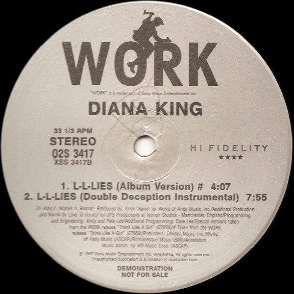 Diana King - L-L-Lies - 1997
