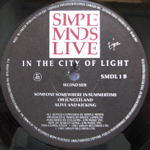 Simple Minds - Live In The City Of Light