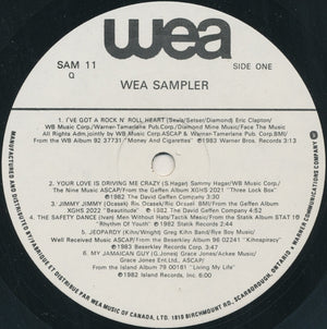 Various - WEA Sampler