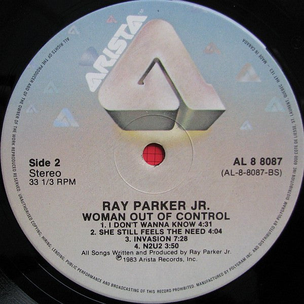 Ray Parker Jr. - Woman Out Of Control - 1983