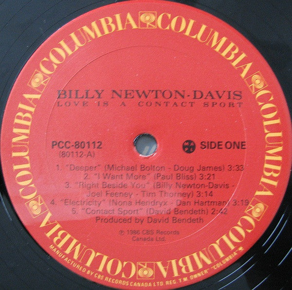 Billy Newton Davis - Love Is A Contact Sport