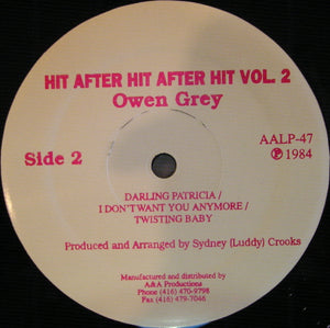 Owen Gray - Hit After Hit After Hit - Vol. 2