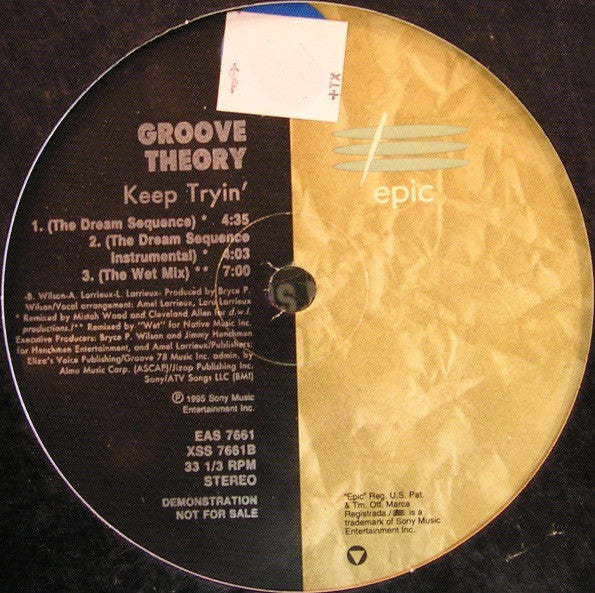 Groove Theory - Keep Tryin' - 1996