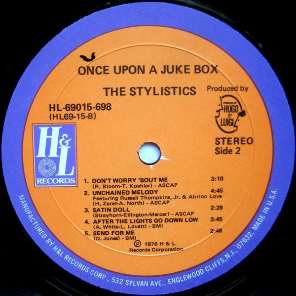 Stylistics, The - Once Upon A Juke Box - 1976