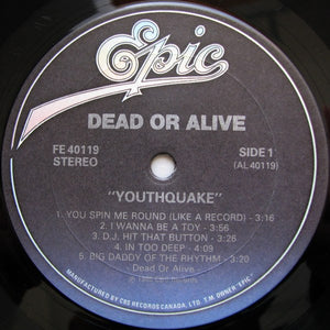 Dead Or Alive - Youthquake - 1985