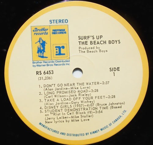 Beach Boys, The - Surf's Up - 1971