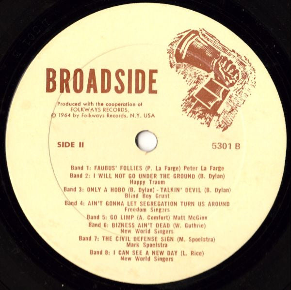 Various - Broadside Ballads Vol. 1 - 1964