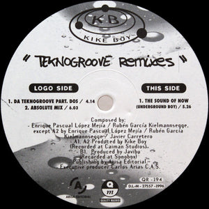 Kike Boy - Teknogroove (Remixes)