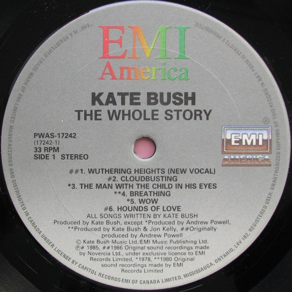 Kate Bush - The Whole Story