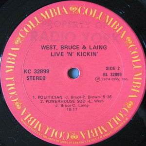 West, Bruce & Laing - Live 'N' Kickin'