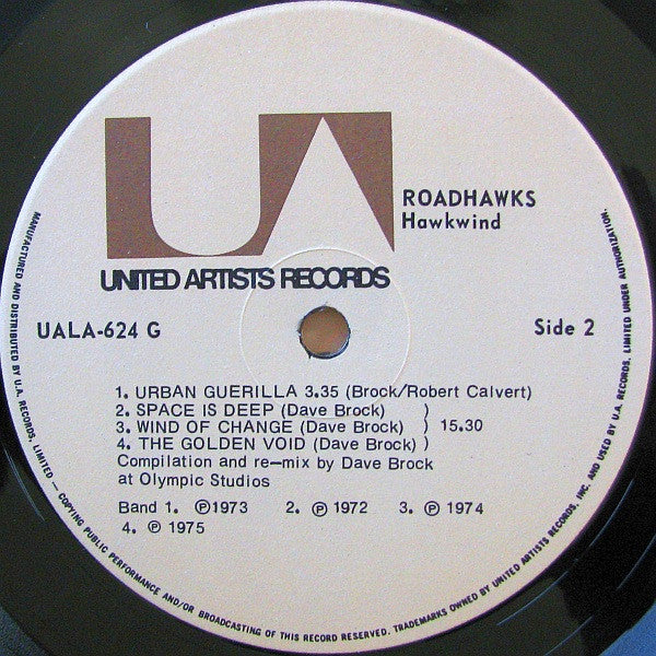 Hawkwind - Roadhawks - 1976