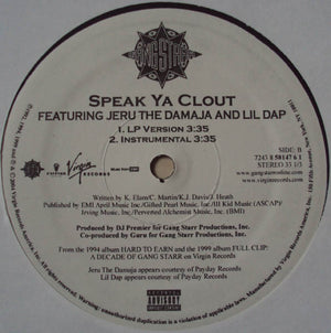 Gang Starr - Code Of The Streets / Speak Ya Clout - 2004