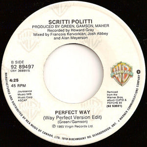 Scritti Politti - Perfect Way - 1985