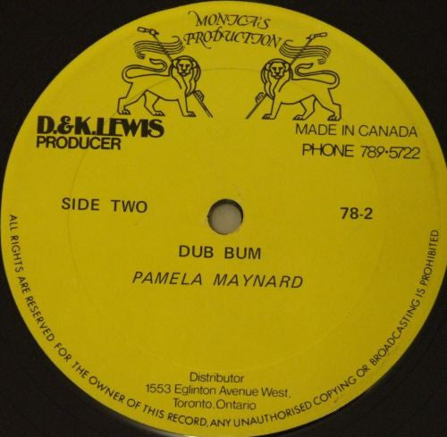Pamela Maynard - Sugar Bum Bum - 1978