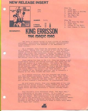 King Errisson - The Magic Man