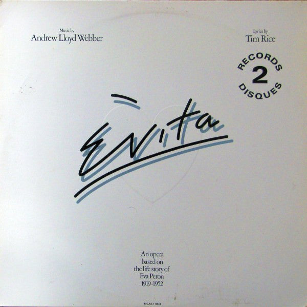 Andrew Lloyd Webber And Tim Rice - Evita - 1976