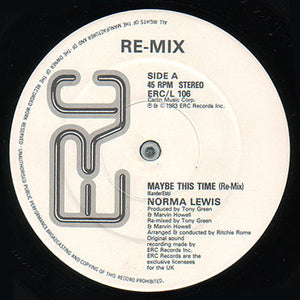 Norma Lewis - Maybe This Time (Re-Mix) - 1983