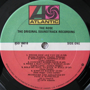 Bette Midler - The Rose - The Original Soundtrack Recording - 1979