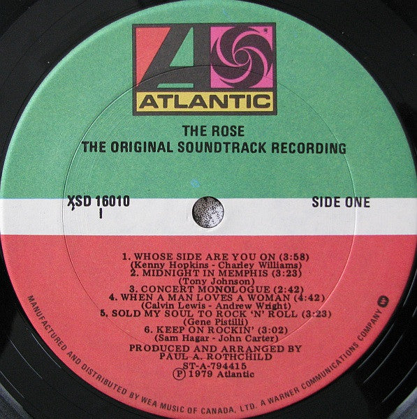 Bette Midler - The Rose - The Original Soundtrack Recording - 1979