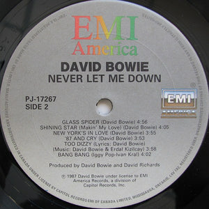 David Bowie - Never Let Me Down - 1987