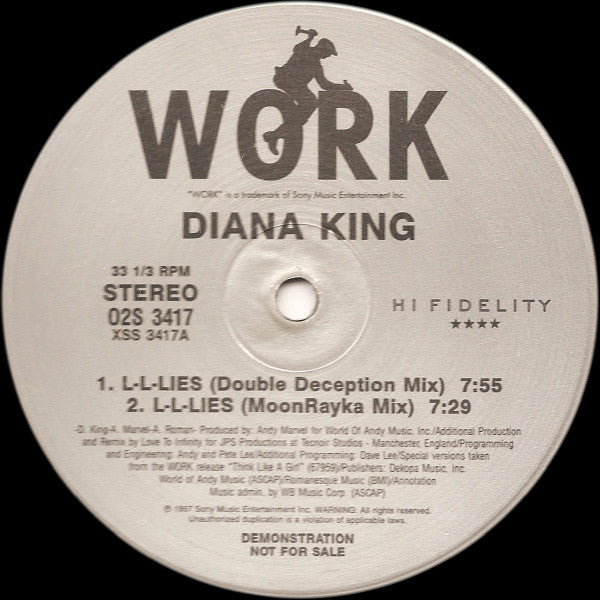 Diana King - L-L-Lies - 1997