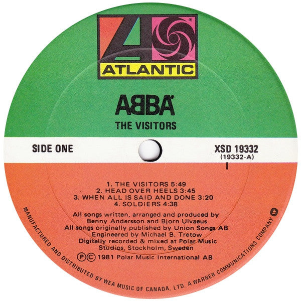 ABBA - The Visitors - 1981
