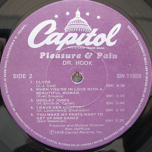 Dr. Hook - Pleasure & Pain - 1978