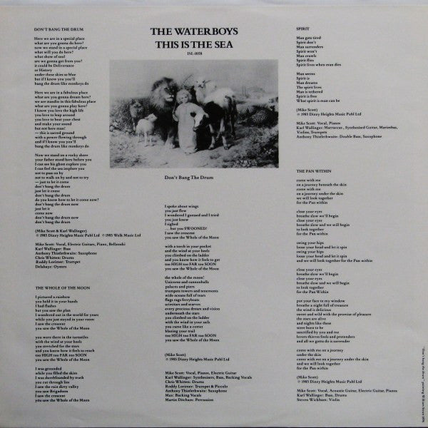 Waterboys, The - This Is The Sea - 1985