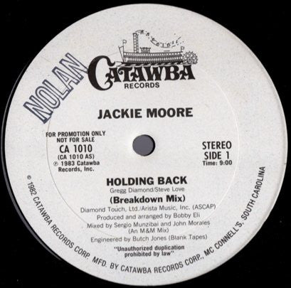 Jackie Moore - Holding Back - 1983