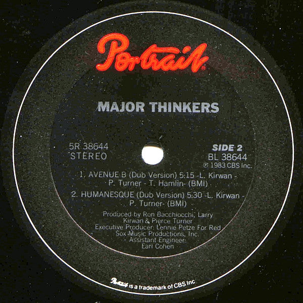 Major Thinkers, The - Major Thinkers - 1983