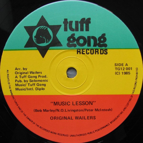 Wailers, The - Music Lesson / Nice Time - 1985