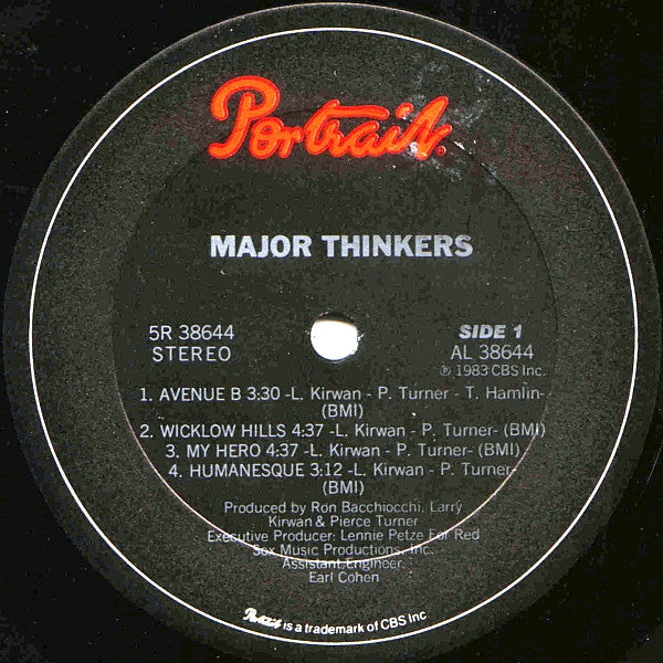 Major Thinkers, The - Major Thinkers - 1983