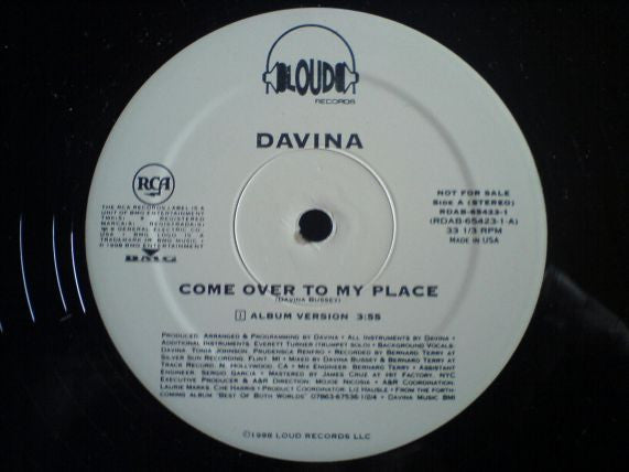 Davina - Come Over To My Place - 1998